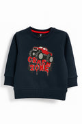 Dark Blue Crash Zone Sweatshirt