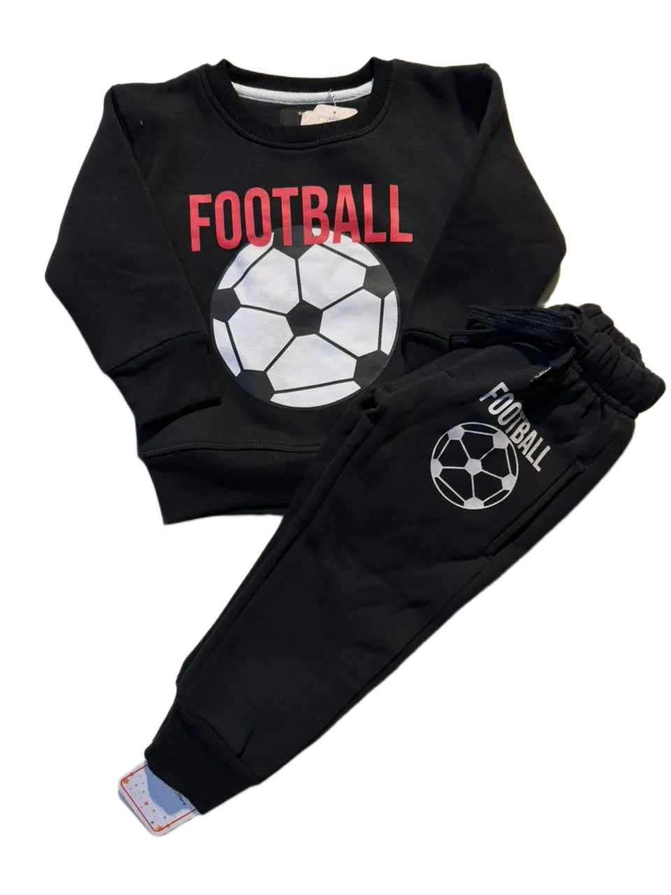 Black Football Tracksuit