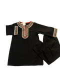 Girls Black Shalwar Kameez