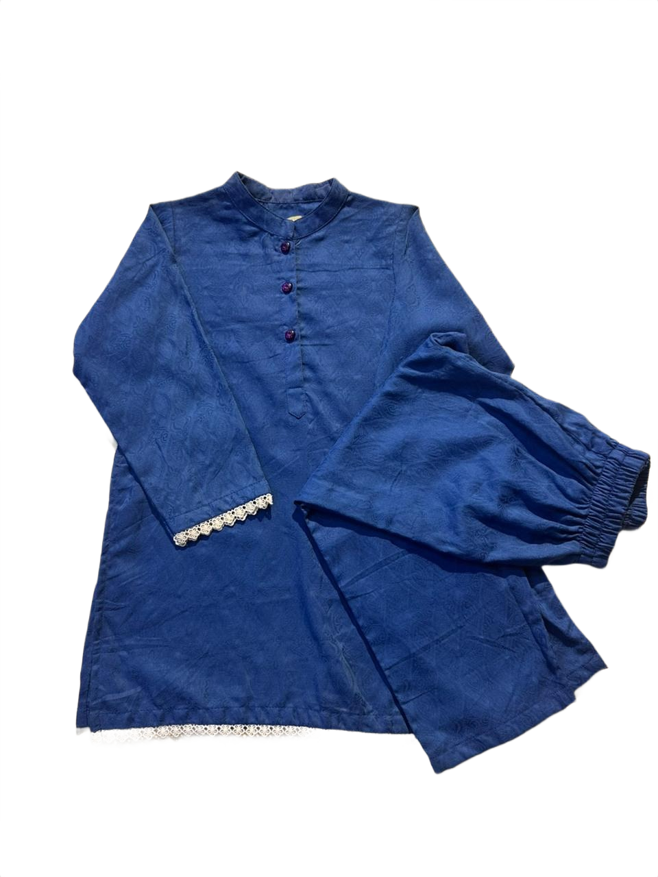 Girls Blue Shalwar Kameez