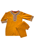 Girls Yellow Shalwar Kameez