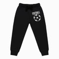 Black Fleece Trouser with Football