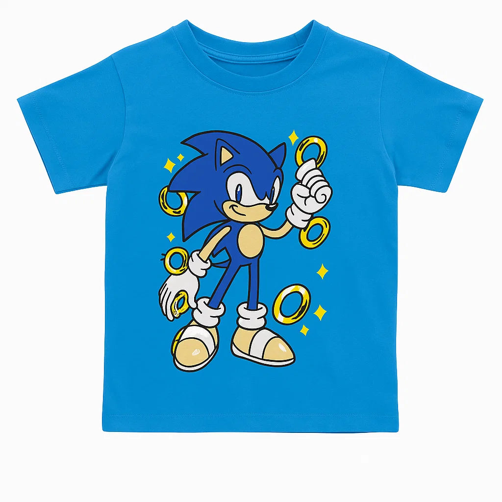 Boy's Blue Sonic T-Shirt