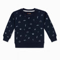 Dark Blue Deep Sea Sweatshirt
