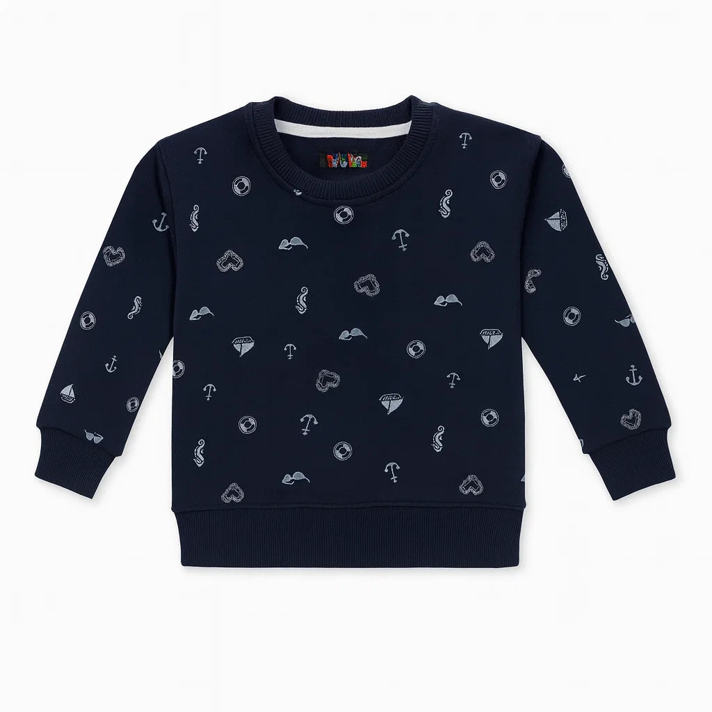 Dark Blue Deep Sea Sweatshirt