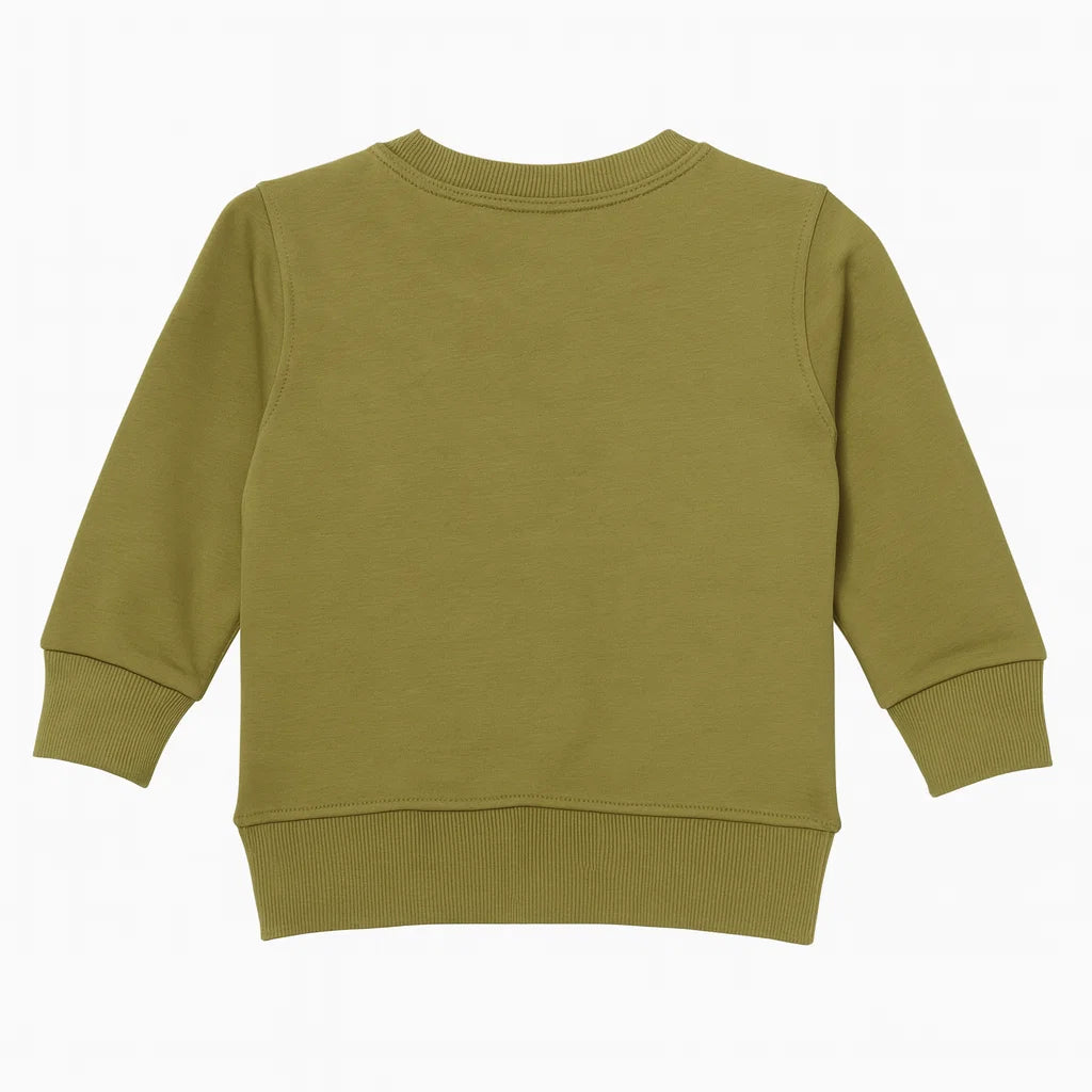 Olive Green Bike Sweatshirt