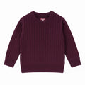 Purple Cotton Sweater