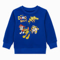 Blue Dino Roll Sweatshirt