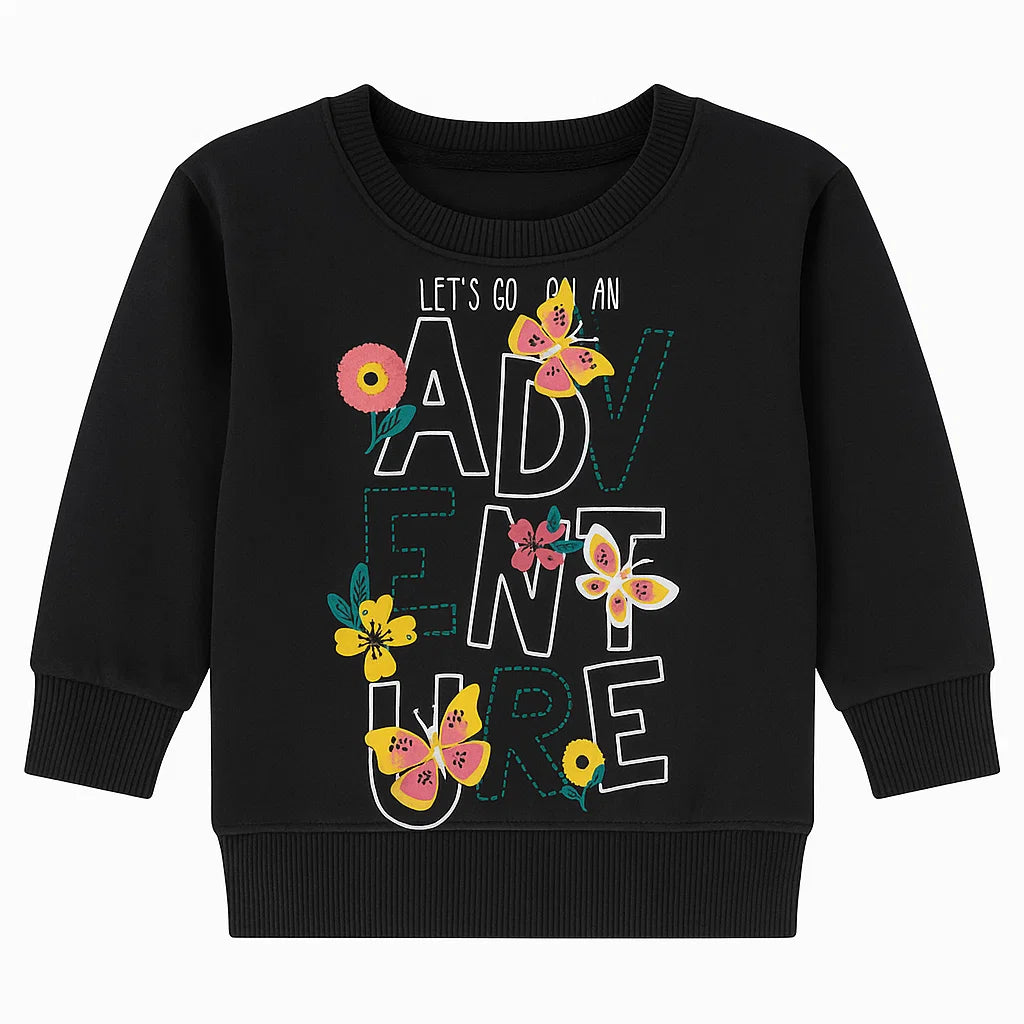 Black Adventure Sweatshirt